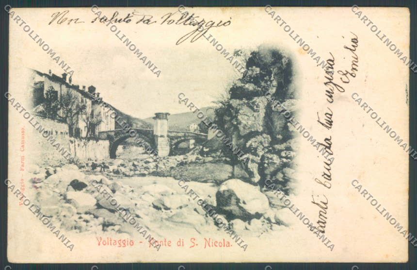 Genova Voltaggio cartolina ZT4895 – fronte