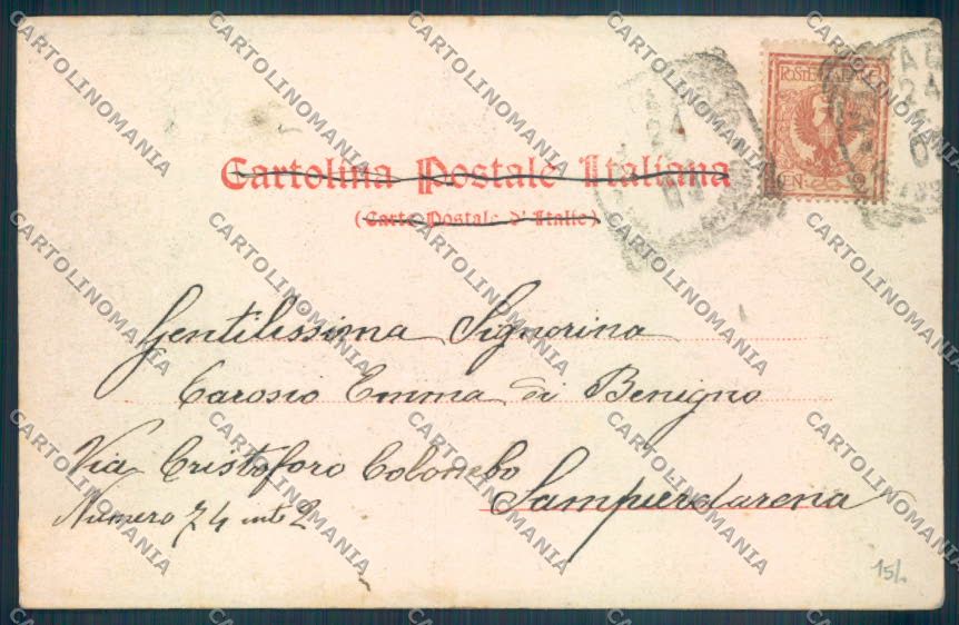 Genova Voltaggio cartolina ZT4895 – retro