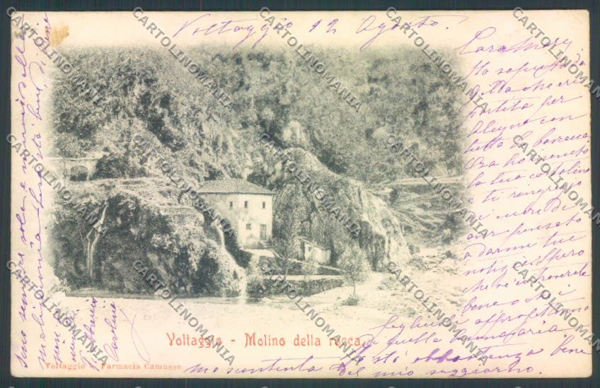 Genova Voltaggio cartolina ZT4896 – fronte