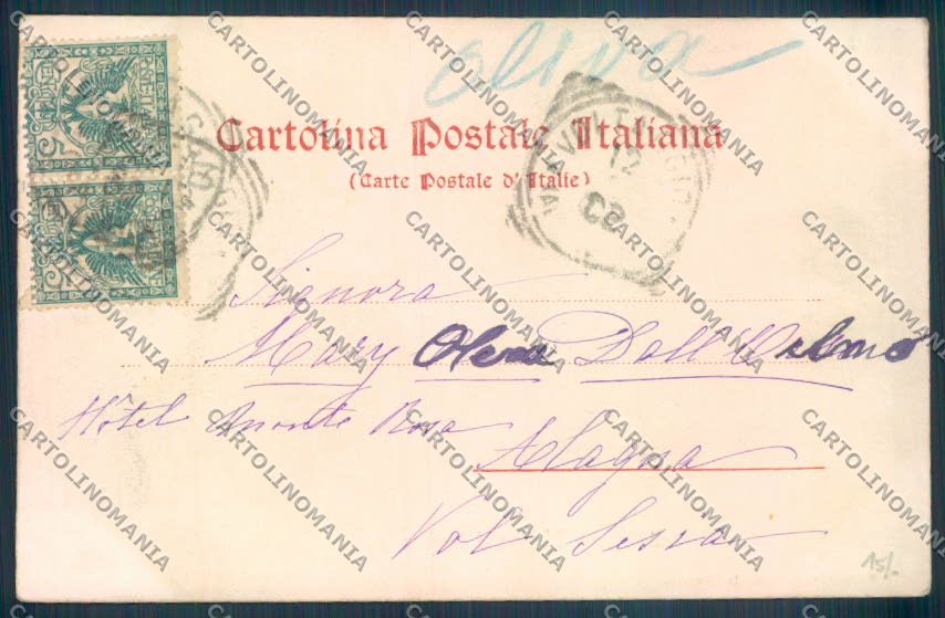 Genova Voltaggio cartolina ZT4896 – retro