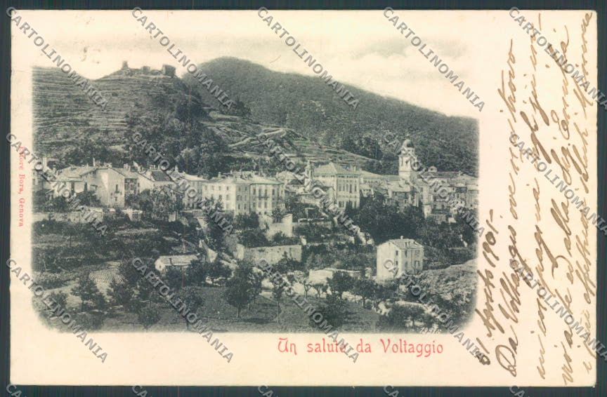 Genova Voltaggio cartolina ZT4906 – fronte
