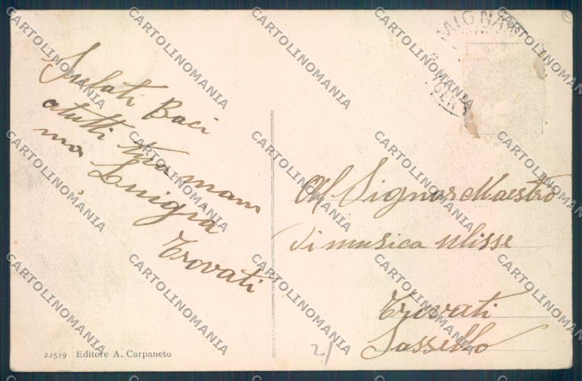 Genova Mignanego cartolina ZT4912 – retro
