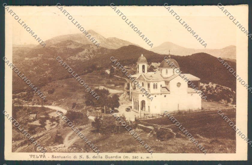 Genova Santuario Guardia Polcevera cartolina ZT4920 – fronte