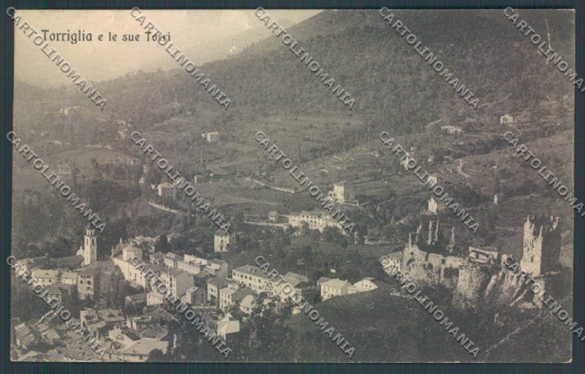 Genova Torriglia PIEGA cartolina ZT4929 – fronte