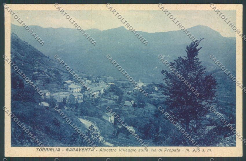 Genova Torriglia Garaventa cartolina ZT4930 – fronte