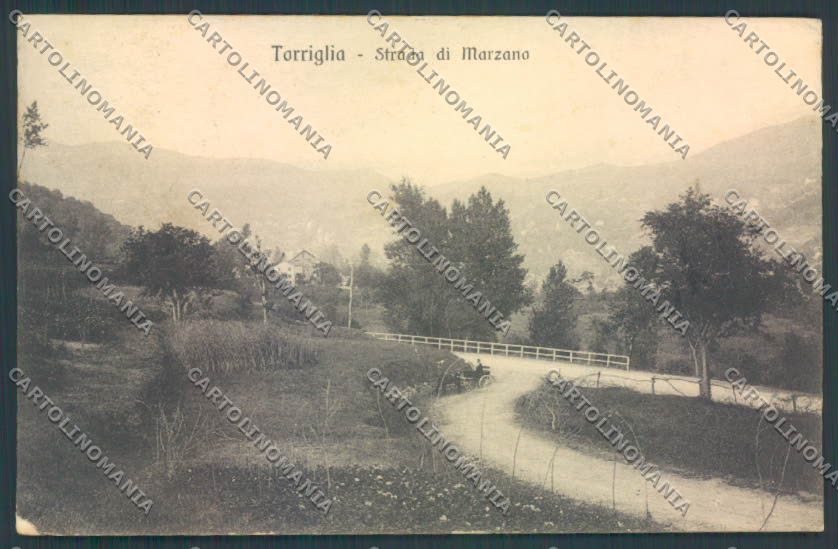 Genova Torriglia SCOLLATA cartolina ZT4947 – fronte