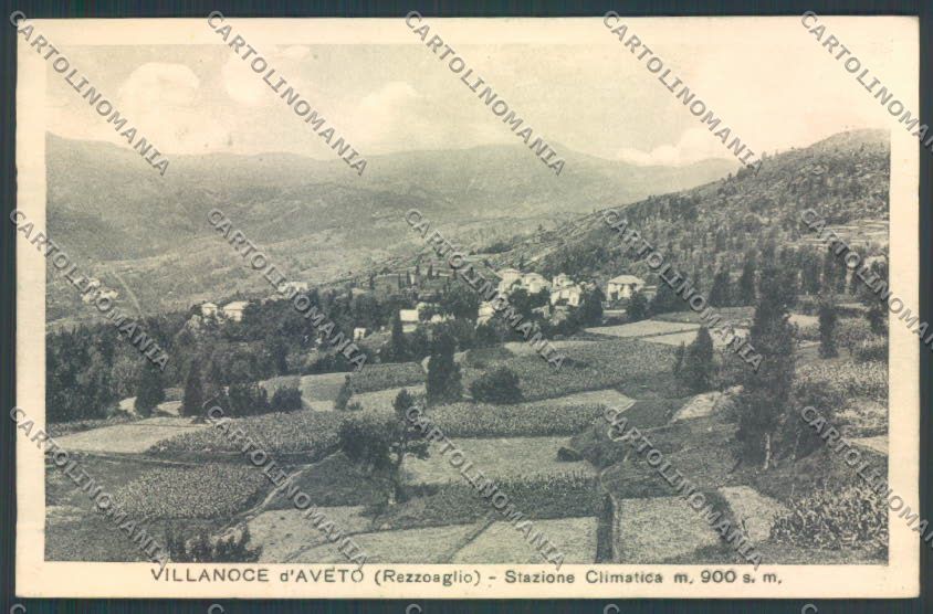 Genova Villanoce d'Aveto cartolina ZT4953 – fronte