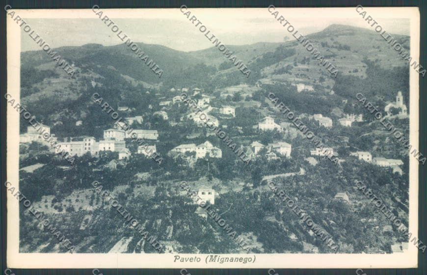 Genova Paveto cartolina ZT4959 – fronte