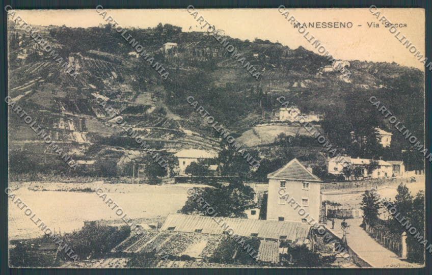 Genova Manesseno cartolina ZT4965 – fronte