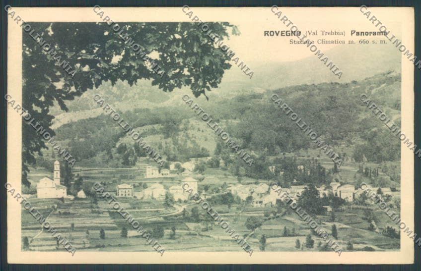 Genova Rovegno cartolina ZT4969 – fronte