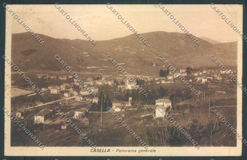 Genova Casella PIEGHINA cartolina ZT4974 – fronte