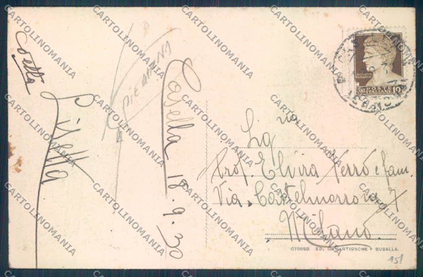 Genova Casella PIEGHINA cartolina ZT4974 – retro