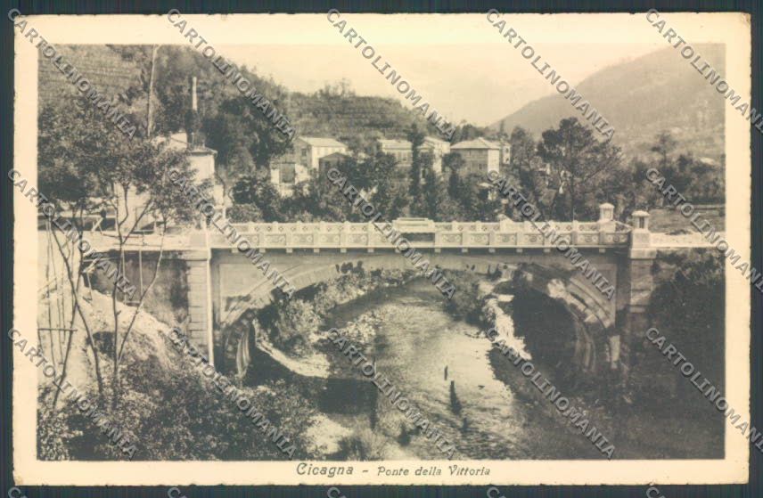 Genova Cicagna cartolina ZT4992 – fronte