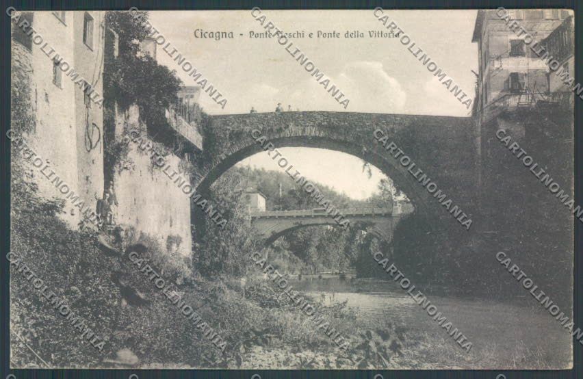Genova Cicagna cartolina ZT4993 – fronte