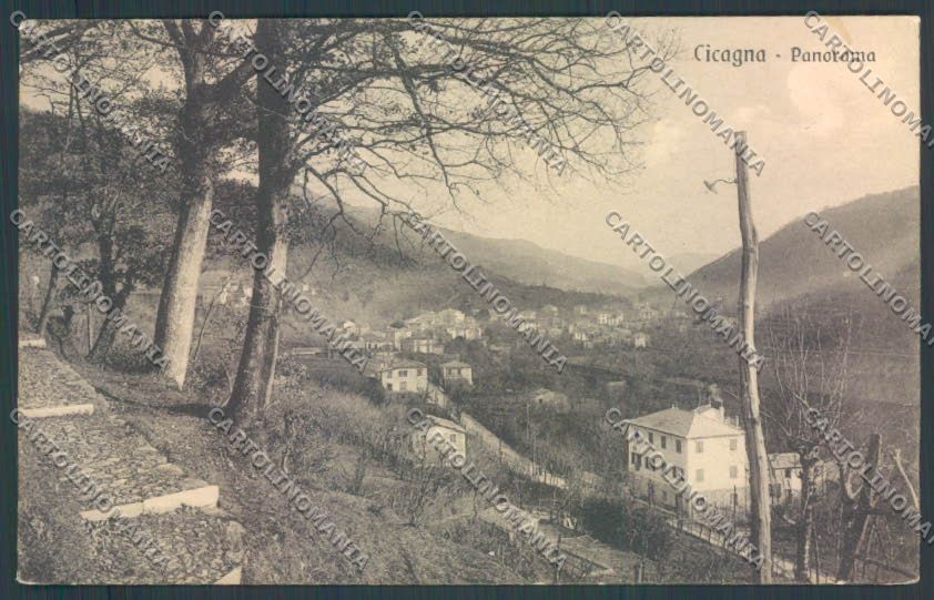 Genova Cicagna cartolina ZT4994 – fronte
