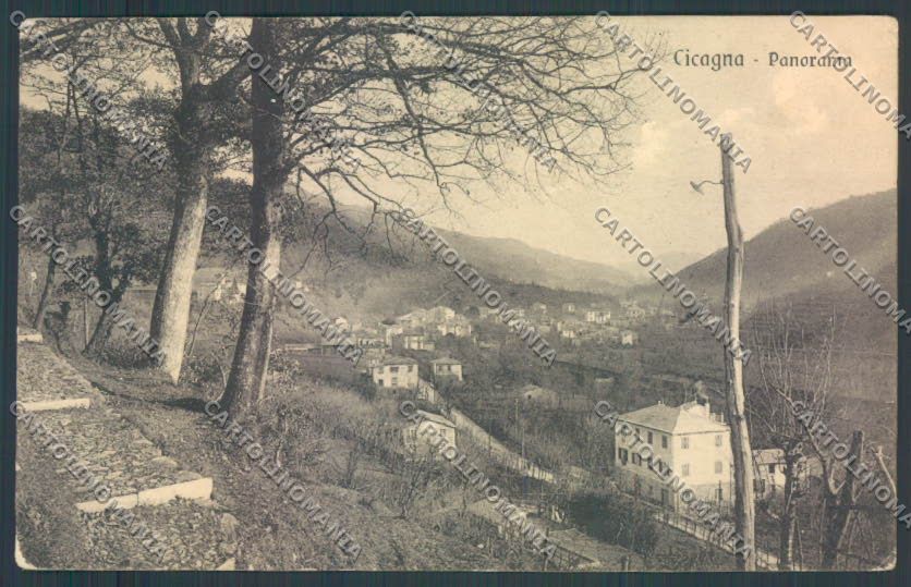 Genova Cicagna cartolina ZT4995 – fronte