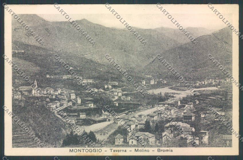 Genova Montoggio Taverna Molino Bromia cartolina ZT5007 – fronte