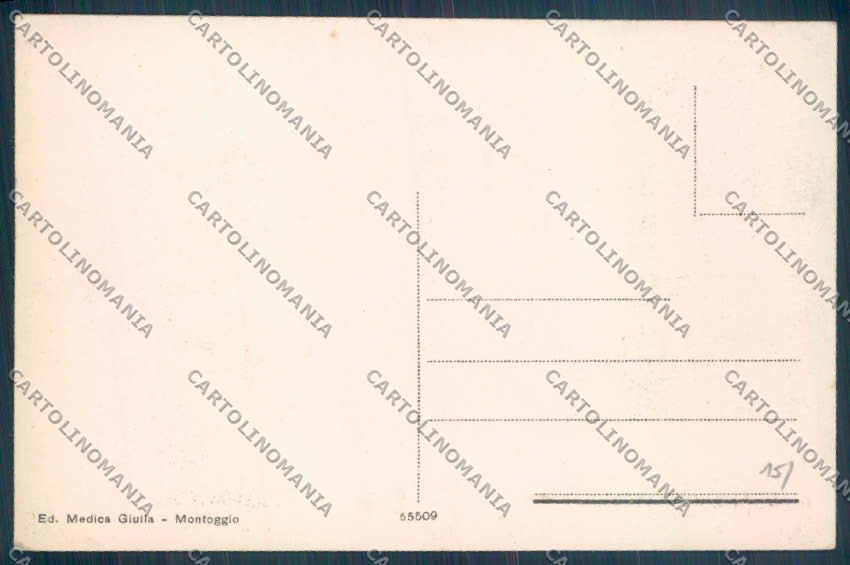 Genova Montoggio Taverna Molino Bromia cartolina ZT5008 – retro