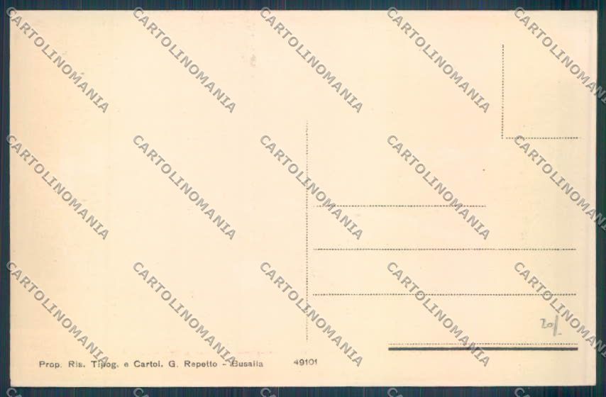 Genova Montoggio Ritale cartolina ZT5015 – retro