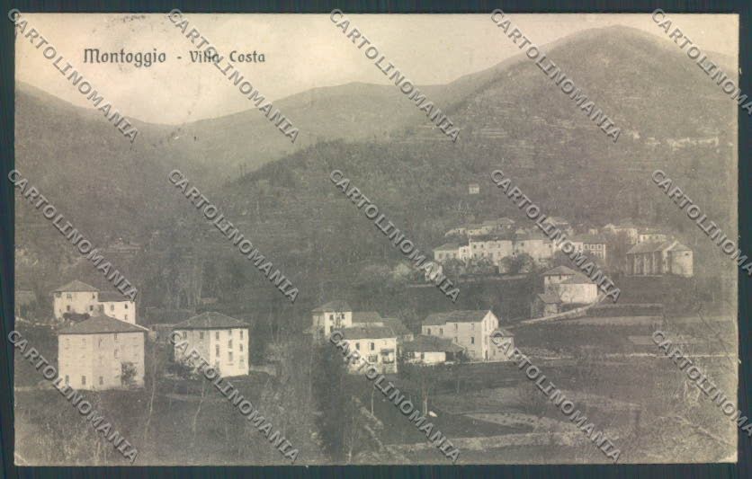 Genova Montoggio cartolina ZT5017 – fronte