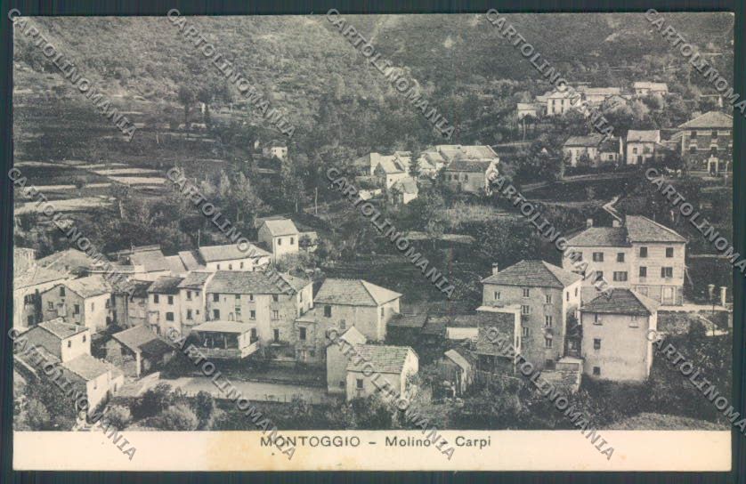 Genova Montoggio cartolina ZT5018 – fronte