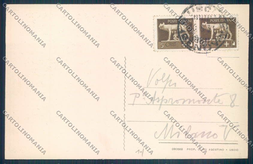 Genova Uscio cartolina ZT5023 – retro