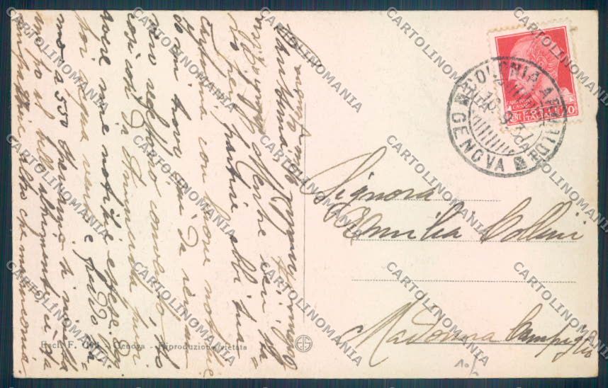 Genova Uscio cartolina ZT5024 – retro