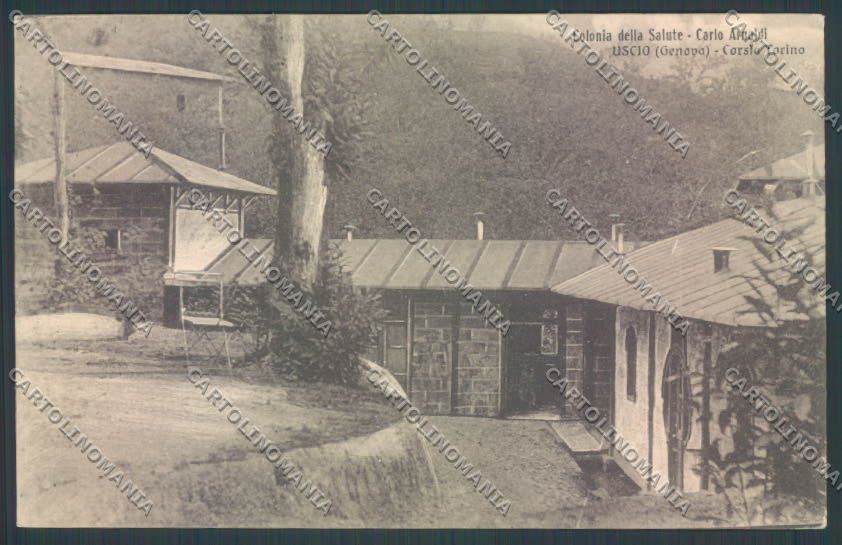Genova Uscio cartolina ZT5028 – fronte