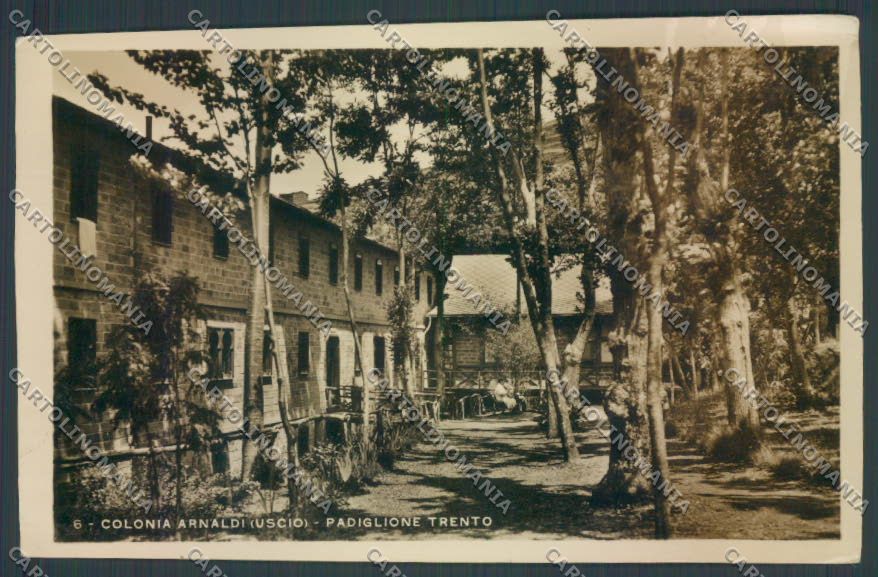 Genova Uscio Retro Bianco Foto cartolina ZT5031 – fronte
