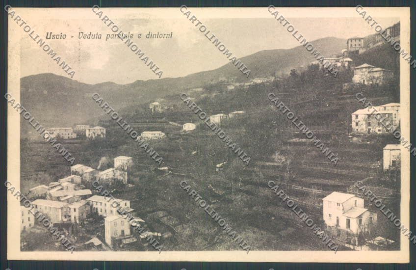 Genova Uscio cartolina ZT5041 – fronte