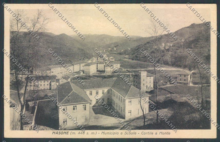 Genova Masone cartolina ZT5078 – fronte