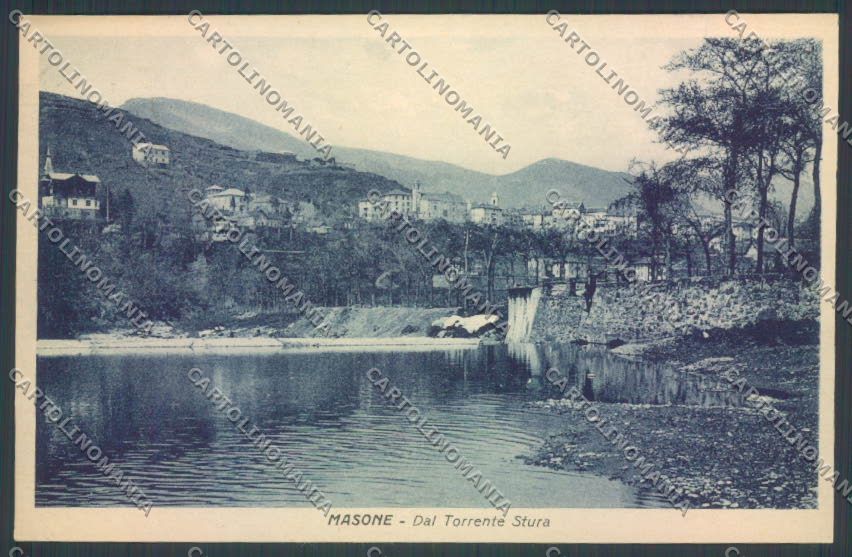 Genova Masone cartolina ZT5084 – fronte