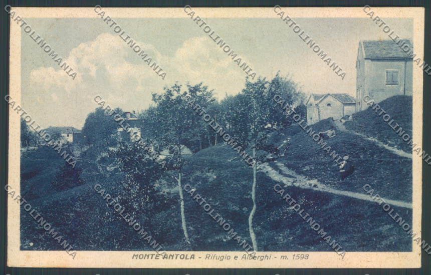 Genova Monte Antola cartolina ZT5094 – fronte