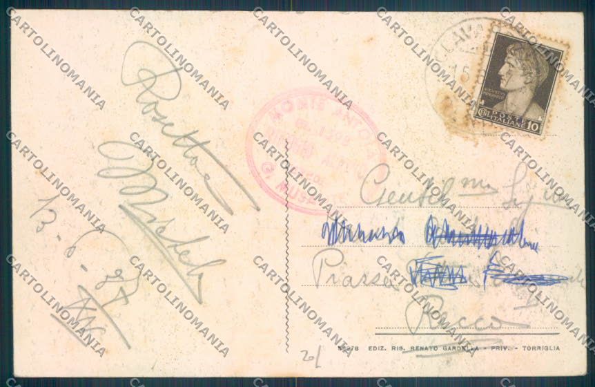 Genova Monte Antola cartolina ZT5094 – retro