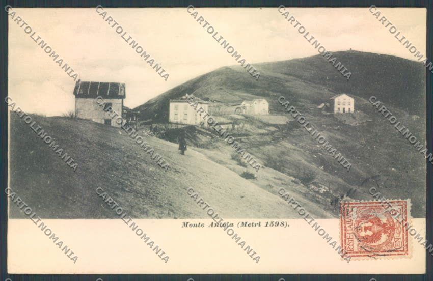 Genova Monte Antola cartolina ZT5096 – fronte