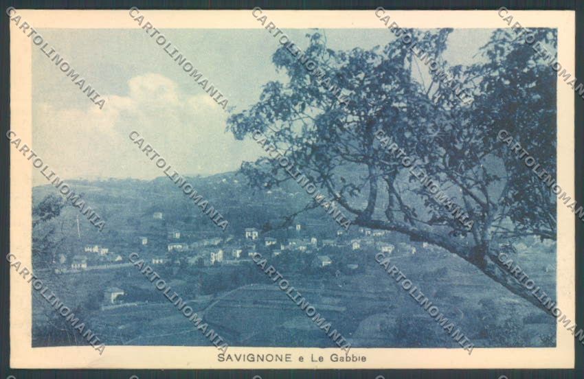Genova Savignone cartolina ZT5109 – fronte