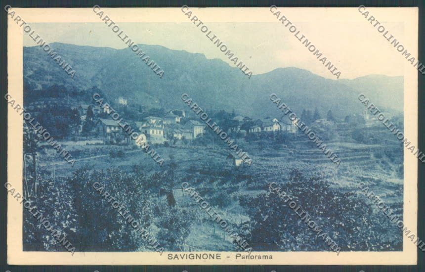 Genova Savignone cartolina ZT5110 – fronte