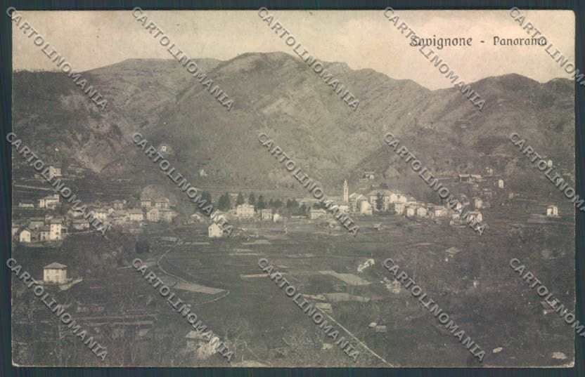 Genova Savignone cartolina ZT5112 – fronte
