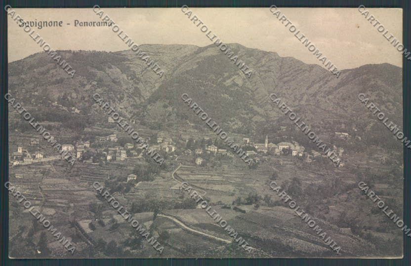Genova Savignone cartolina ZT5117 – fronte