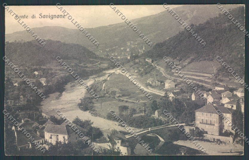 Genova Savignone cartolina ZT5122 – fronte