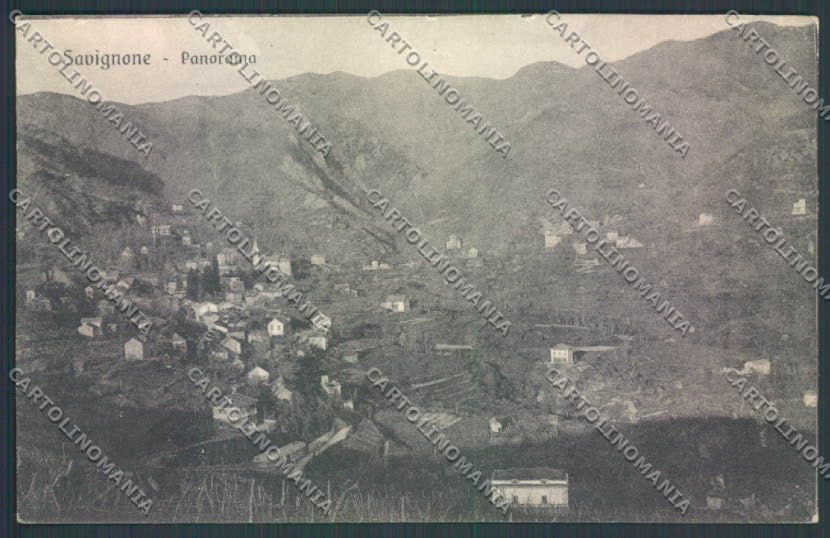 Genova Savignone cartolina ZT5123 – fronte