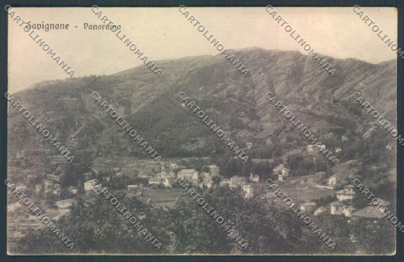 Genova Savignone cartolina ZT5125 – fronte