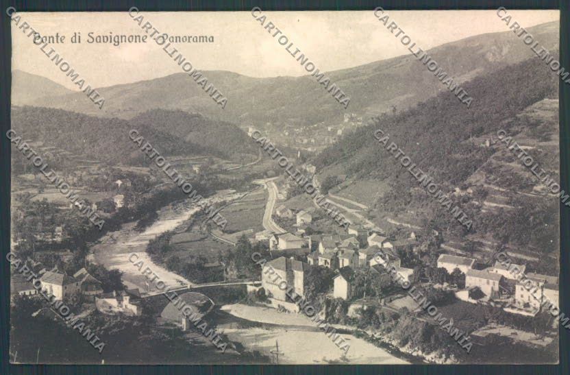 Genova Savignone cartolina ZT5127 – fronte