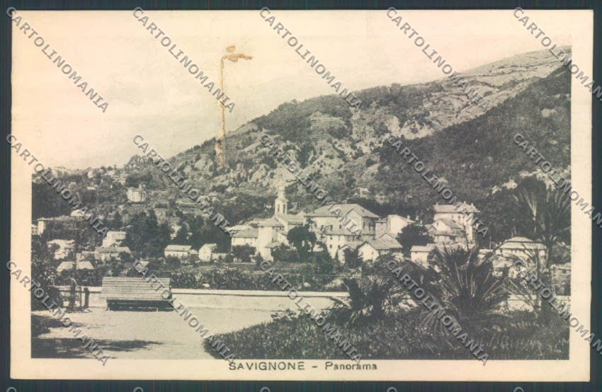 Genova Savignone ABRASA cartolina ZT5128 – fronte