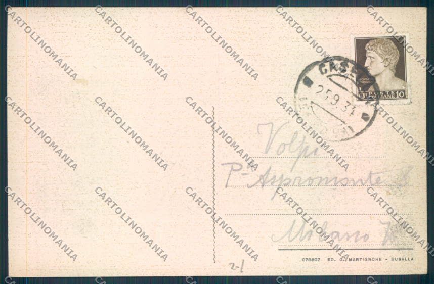 Genova Bisolagno Stabbio cartolina ZT5138 – retro
