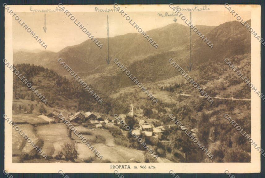 Genova Propata cartolina ZT5147 – fronte