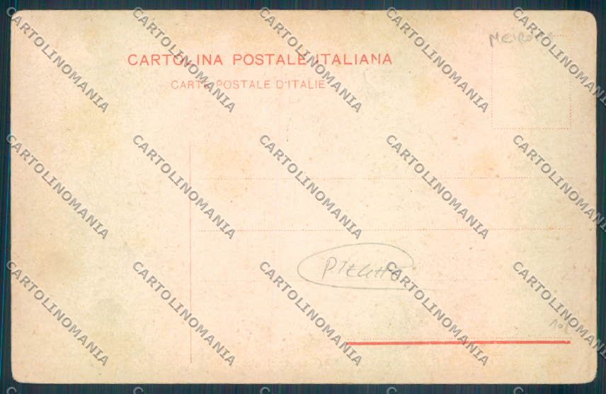 Genova Neirone Ognio PIEGHE cartolina ZT5148 – retro