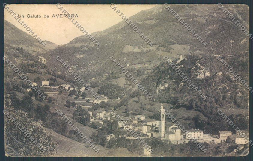 Genova Averana PIEGHE cartolina ZT5160 – fronte
