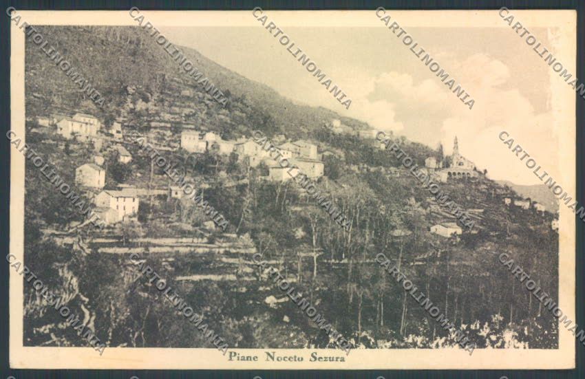 Genova Meco Noceto Sezura ABRASA cartolina ZT5166 – fronte