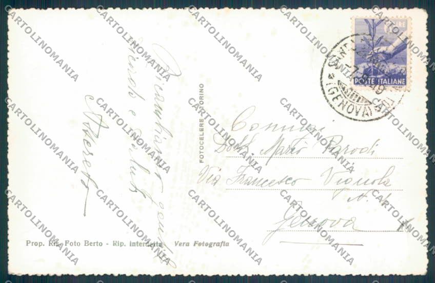 Genova Santo Stefano d'Aveto Foto cartolina ZT5198 – retro
